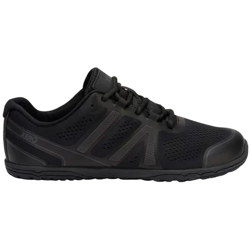Xero Shoes HFS II Laufschuhe für Herren – Leichte Barfuß-Sneaker in Schwarz/Asphalt, Größe 44,5 EU - Laufschuhe für Herren mit Nullabsatz-Design für ein natürliches Laufgefühl. Atmungsaktives Mesh hält die Füße kühl, ideal für Trail, Fitnessstudio und mehr.