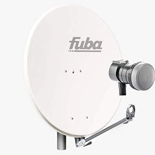 Fuba Satellitenschüssel Komplettset 1 Teilnehmer DAL 801 W von Fuba