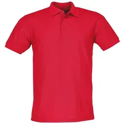 Fruit of the Loom Poloshirt 65/35 Polo rot XXL
