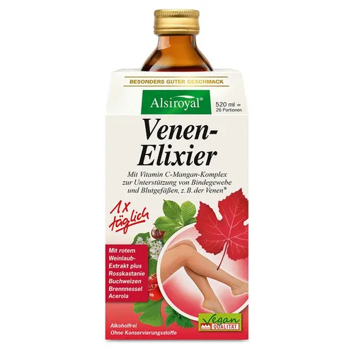 Produktbild Alsiroyal Venen-Elixier – Unterstützung für gesunde Venen