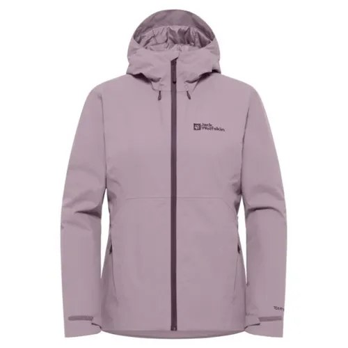 Jack Wolfskin Damen Wisper Ins Jkt W - Wild Blossom, M EU - Funktionsjacke für Damen, atmungsaktiv, wasserdicht und winddicht, ideal für kalte Wintertage und umweltfreundlich aus recyceltem Material.