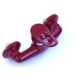 Einhebel Dusche Bad Armatur Rot - Wagner Duschmischer - Duscharmatur in zeitlosem Design, geräuscharme Kartusche und korrosionsbeständiger Messingkörper für langlebige Nutzung. Ideal für alle Durchlauferhitzer, einfache Montage garantiert.