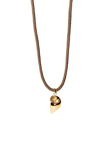 Purelei Kette mit Anhänger Oceanside - Edelstahlkette mit einzigartigem Muschel-Anhänger, ideal für Meerliebhaber, die Eleganz und Natürlichkeit in ihrem Look vereinen möchten.