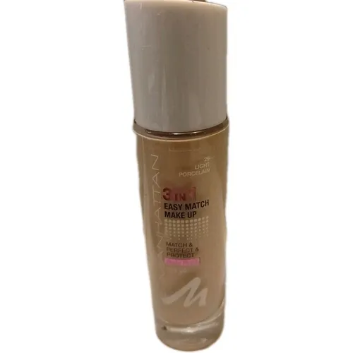 Manhattan 3in1 Easy Match Make Up Nude Finish SPF 30ml