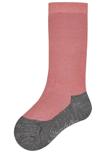 Sterntaler Kniestrumpf - Innenfrottee im Sohlenbereich - Unisex Kinder Socken mit langem Schaft im Woll Mix - atmungsaktive Sportsocken - Outdoor Socken - Ideal für Gummistiefel - hellgrau, Größe 38