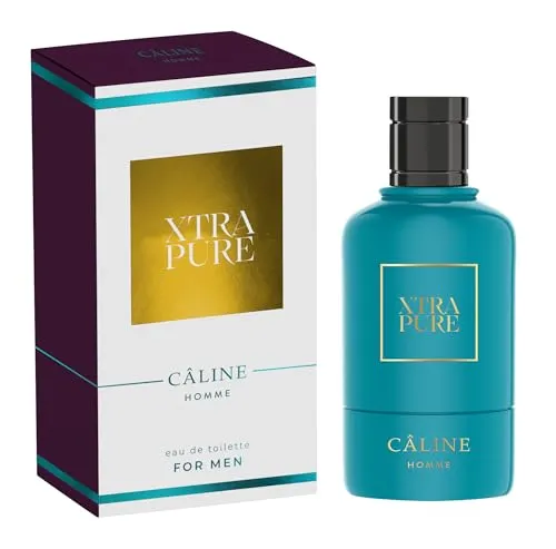 Câline Homme - Xtra Pure Eau de Toilette 60 ml - Herrenparfüm mit langanhaltendem Duft von Vanille, Zitrone und edlem Zedernholz, perfekt für den täglichen Gebrauch.