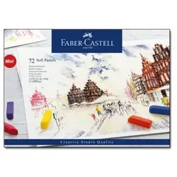 Faber-Castell Mini - Farbstift - verschiedene Pastellfarben (Packung mit 72)