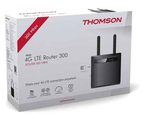 Thomson TH4G300 4G LTE Router 300 Mbit/s WLAN Modem 802.11n Ethernet