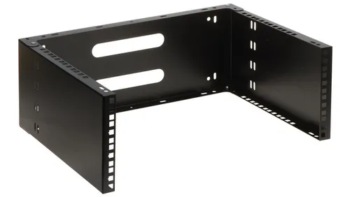 UCHWYT DO URZĄDZEŃ RACK WRH19-4U/4U-330B STALFLEX - Trenn- & Lastschalter, stabiler und robuster Rack-Halter für eine sichere Montage von Geräten in 19 Zoll Racks