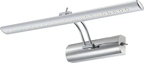 GLOBO 3 Watt LED Wand Leuchte – Bewegliche Chromlampe mit Acryl-Elementen - Lampen mit 3 Watt LED, energiesparend und flexibel einstellbar für individuelle Beleuchtung in jedem Raum.