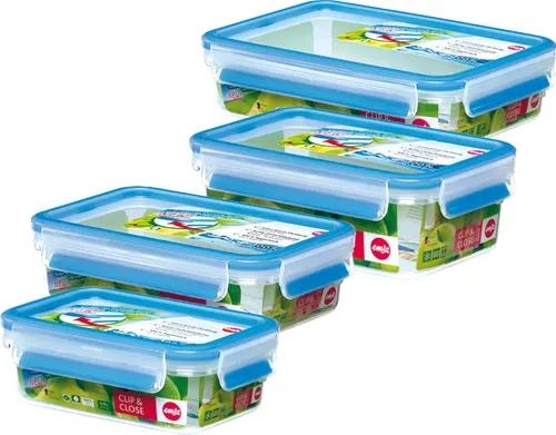 emsa Frischhaltedose CLIP & CLOSE 1,0 Liter transparent