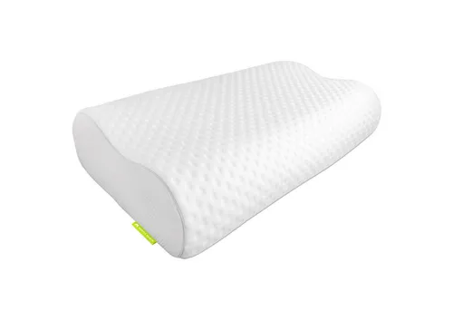 Gentle North Nackenstützkissen - Ergonomisches Memory Foam Kissen - Kopfkissen mit höhenverstellbarem Viscoschaum für optimalen Stützkomfort, ideal für Seitenschläfer und Rückenschläfer. Allergikerfreundlich und waschbar bis 40°C.