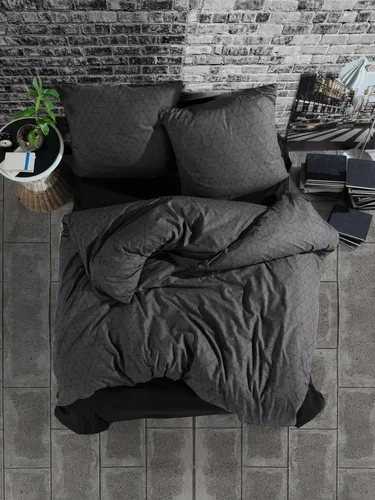 Bettbezüge Grau von Yadetextil