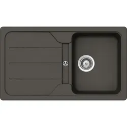 SCHOCK Küchenspüle 86 x 50 cm Formhaus D-100 Asphalt von Schock