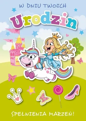 KARNET URODZINY B6 Z KOP AS GM-346 FOL ARMIN STYLE 5902739812266