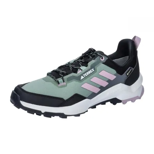 adidas Terrex Ax4 GTX W, Damen-Sneaker, Silver Green Preloved Fig Core Black, 40 2/3 EU