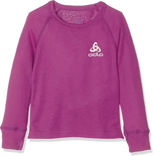 Odlo Kinder Funktionsshirt Baselayer Untershirt Langarmshirt, 116 cm (5-6 Jahre)