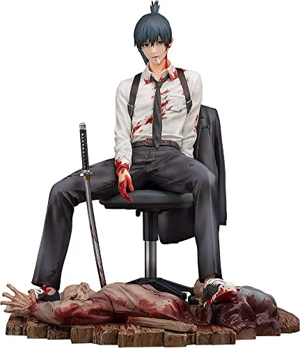 Chainsaw Man PVC Statue 1/7 Aki Hayakawa - 19 cm - Spielfiguren: Detailreiche PVC Statue von Aki Hayakawa aus 'Chainsaw Man', perfekt für Sammler und Anime-Fans, ca. 19,5 cm groß und in einer stilvollen Fensterbox.