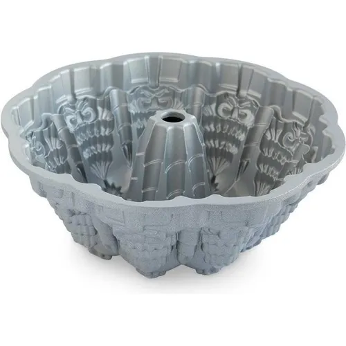 Nordic Ware Very Merry Bundt bakvorm zilver aluminium (96148) (25 cm) (96148M)