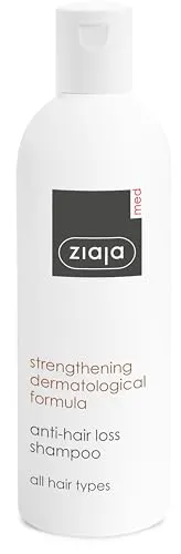 Ziaja ZIAJA MED Shampoo gegen Haarausfall mit stärkender Dermatologischer Formel, 300 ml, für alle Haartypen