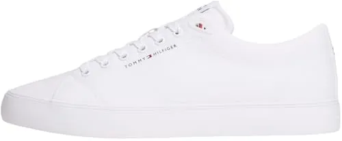Tommy Hilfiger Herren Harlem Core II CVS FM0FM05817 Low-Top Sneaker, Weiß, Größe 40 - Stylischer Low-Top Sneaker von Tommy Hilfiger, ideal für den Alltag. Hochwertige Verarbeitung und modernes Design sorgen für einen trendigen Look.