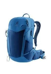 Deuter Futura 27 Rucksack – 27L, Blau - Belüfteter Tagesrucksack mit verstellbarem Tragesystem und praktischen Halterungen für ein angenehmes Wandererlebnis.