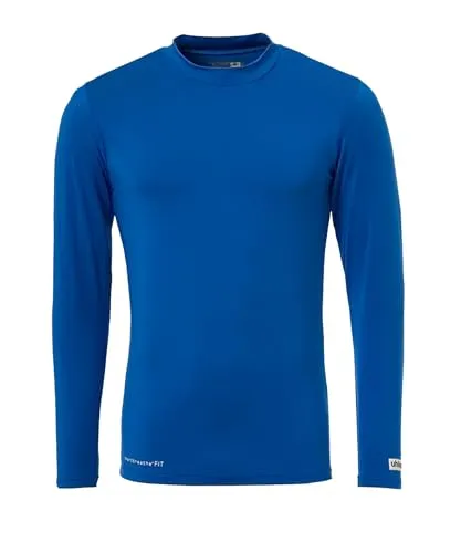uhlsport Herren T-shirt Funktionsshirt La Herren Longsleeve, Azurblau, M EU