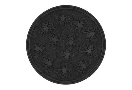 esschert design Trittsteine Trittplatte Insekten 30cm rund sortiert Beetplatte Garten Gummi, 1 x Trittplatte Insekten