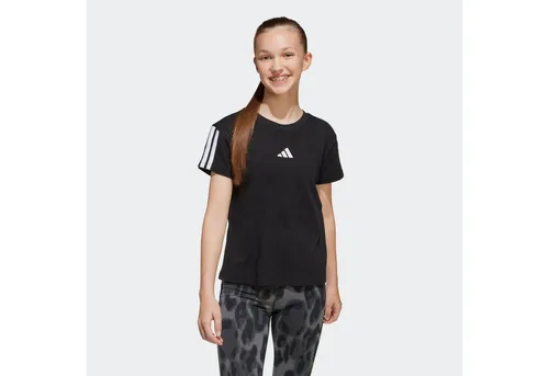 adidas Sportswear T-Shirt JG 3S TEE 160 für Kinder, mit Rundhalsausschnitt, ohne Verschluss, aus Baumwolle
