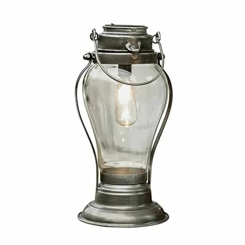 Loberon Solar-Laterne Melini in grau von LOBERON