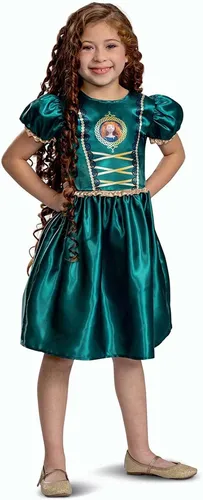 Disney Offizielles Merida Kostüm Für Kinder Mädchen Prinzessin Faschingskostüm