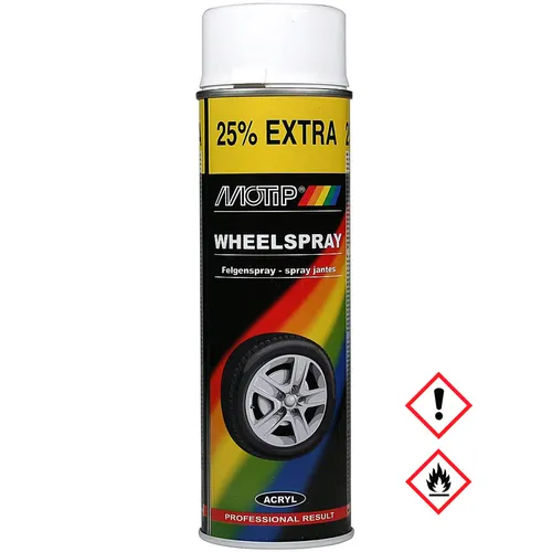 Motip Lack Felgenweiss 500ml 04003