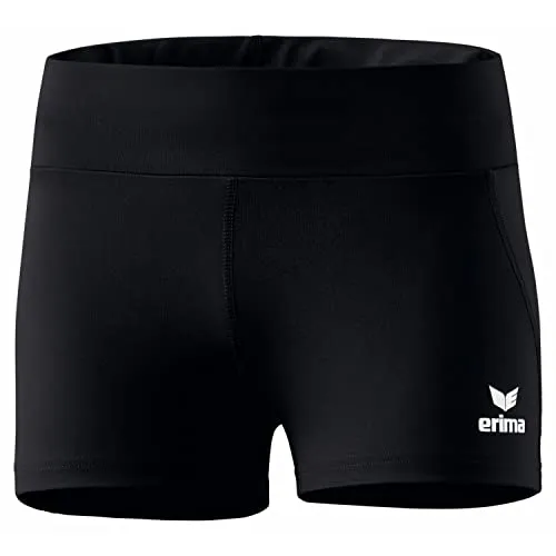 Erima Damen Racing 2.0 Leichtathletik Hotpants, schwarz, 32 von ERIMA