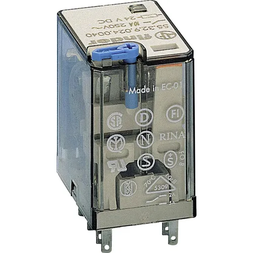 Finder 55.32.9.125.0040 Steckrelais 125 V/DC 10 A 2 Wechsler 1 St.