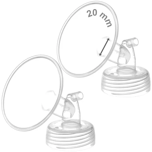 Maymom Flansch 20 mm mit Duckbill-Ventil Compatibili con Spectra S1/S2/9 Plus; Ersatzteile; nicht original