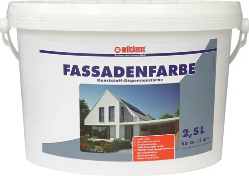 Wilckens Fassadenfarbe 2,5L Weiß von Wilckens