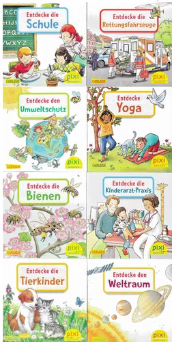 Pixi-8er-Set 291: Entdecke deine Welt 4 (8x1 Exemplar)