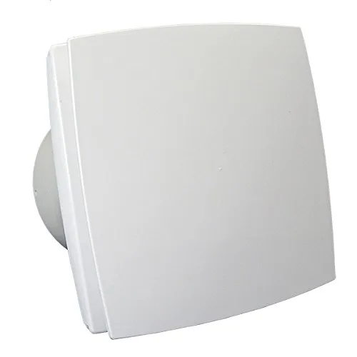 Energiesparender Badlüfter mit Nachlauf, Kugellager und Hygrostat | Dalap 100 BFZW ECO