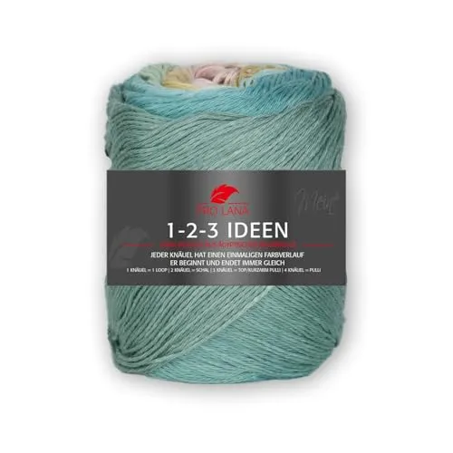 Pro Lana 1-2-3 Ideen 19 - mint/rose