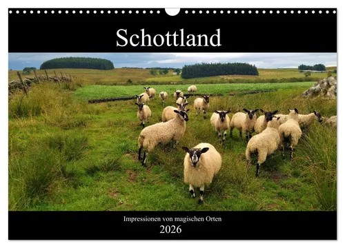 Monika Böhme-Garnweidner | Schottland - Impressionen von magischen Orten - Kalender 2025 mit 14 Seiten, präsentiert magische Impressionen aus Schottland und bringt die Schönheit Europas direkt in Ihr Zuhause.