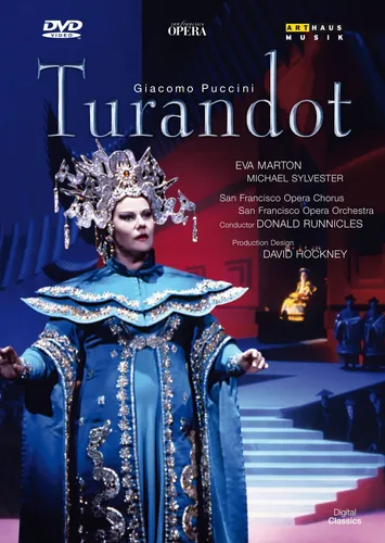 Turandot - Opernklassiker auf DVD - Opernfilm für alle Altersgruppen, mit hochkarätigem Sängerensemble und der berühmten Arie 'Nessun dorma', inszeniert von David Hockney.