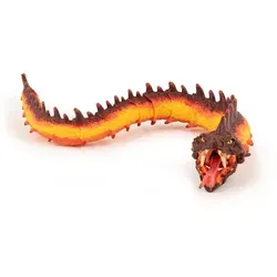 Papo Spielfigur Feuerbasiliks braun/rot/gelb 2,5cm