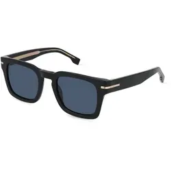 HUGO BOSS BOSS 1625/S 807 BLACK Herren Sonnenbrille - Sportbrillen mit 100% UV-Schutz und stylishem Design, ideal für aktive Männer, die Wert auf Qualität und Stil legen.