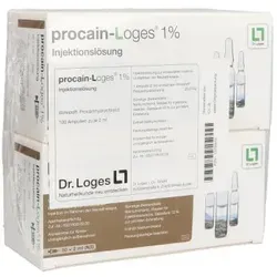 Procain-Loges 1% Injektionslösung Ampullen - Arzneimittel zur örtlichen Betäubung, unterstützt die Neuraltherapie zur Linderung von Beschwerden und Dysbalancen im nervalen System.