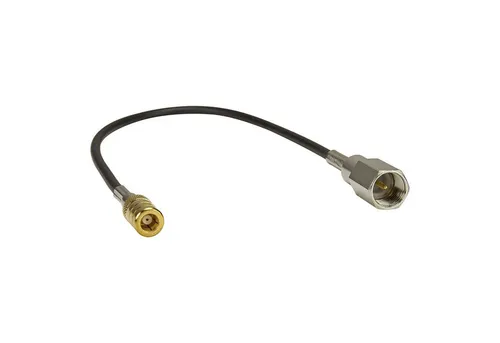 tomzz Audio SMB (F) Antennenadapter Kupplung auf FME (M) DAB passt für JVC Alpine KFZ-Adapter