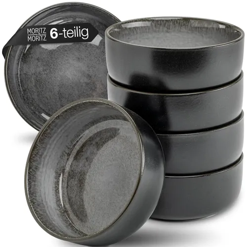 Moritz & Moritz Dessertschale VIDA anthrazit 6-tlg. Set in grau von ILP GmbH, Luisenstraße 1, 59065 Hamm
