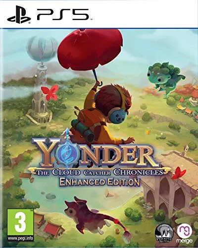 Yonder: The Cloud Catcher Chronicles - Enhanced Edition für PS5 - Abenteuer-Spiel mit bezaubernder Grafik und offenen Welten, ideal für alle Altersgruppen (PEGI 3)