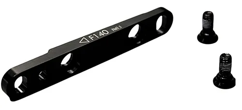TEKTRO F-5 TRP Adapter FM1.1 Flat Mount auf Post Mount FM PM vorne 140 mm 160mm