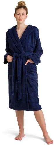 Möve Unisex-Bademantel Superwuschel Kapuze - Bademantel aus hochwertigem Walkfrottee mit Kapuze, perfekt für Sauna & Spa, mit langem Schnitt und pflegeleichtem Material für höchsten Komfort.