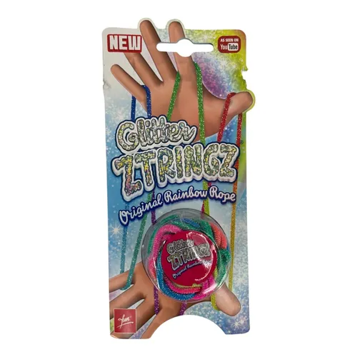 Fun - Glitter Ztringz - Fingertwist - Geschicklichkeit - Mehrfarbig